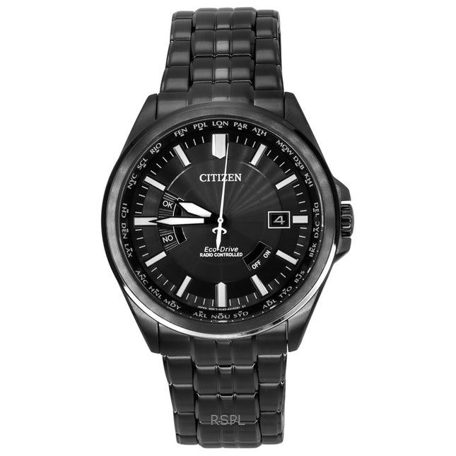 Citizen Collection Night Colour Edition Radio Controlled Black Dial Eco-Drive CB0294-54E 100M Men's Watch