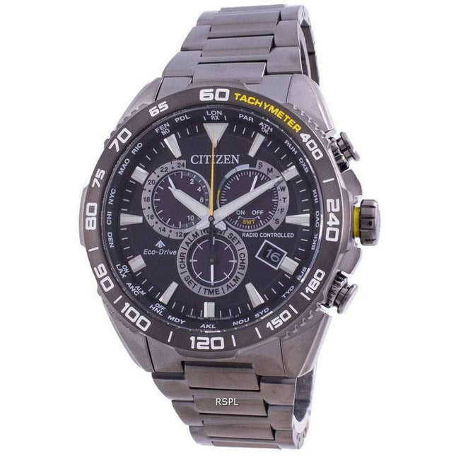 Citizen Promaster Radio Controlled World Time Eco-Drive CB5037-84E 200M Men's Watch