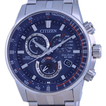 Citizen PCAT Radio Controlled Chronograph Atomic Eco-Drive CB5880-54L 200M Mens Watch