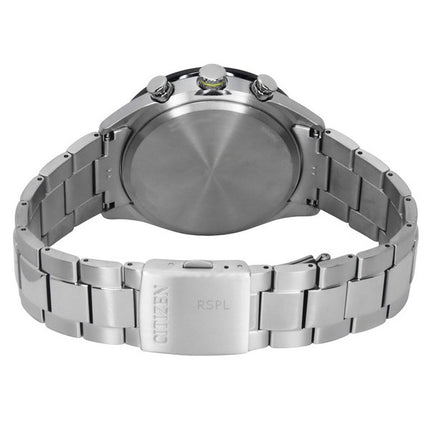 Citizen Radio Controlled Chronograph Super Titanium Black Dial Eco-Drive CB5947-80E 100M Men's Watch