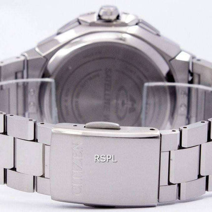 Citizen Eco-Drive Attesa Titanium Satellite Wave Air GPS 100M CC1086-50E Men's Watch