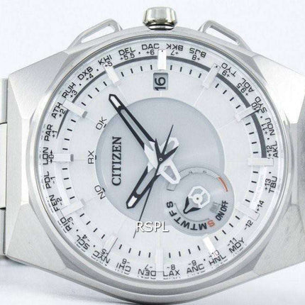 Citizen Eco-Drive Titanium Satellite Wave GPS World Time CC2001-57A Men's Watch