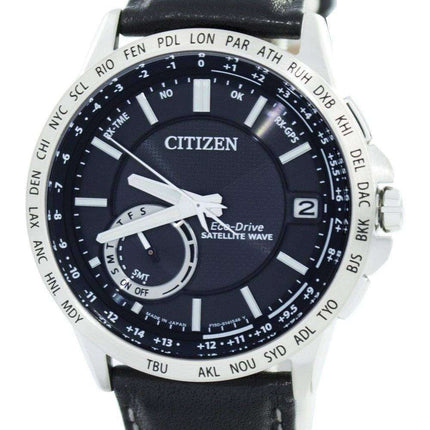 Citizen Eco-Drive Satellite Wave World Time Japan Made CC3001-01E Men's Watch