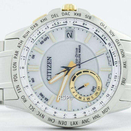 Citizen Eco-Drive Satellite Wave World Time Japan Made CC3006-58A Men's Watch