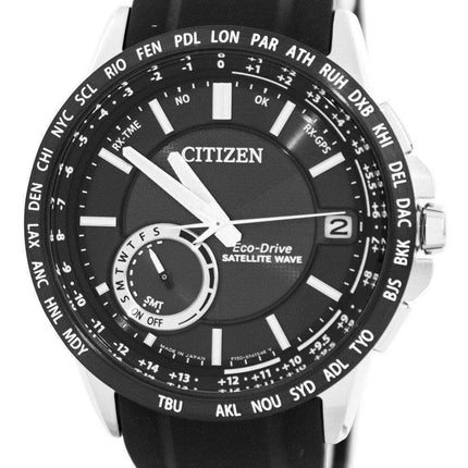 Citizen Eco-Drive Satellite Wave World Time Japan Made CC3007-04E Men's Watch