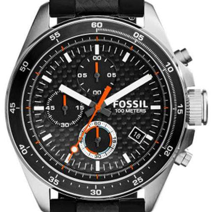 Fossil Decker Quartz Chronograph Black Dial 100M CH2956 Men's Watch