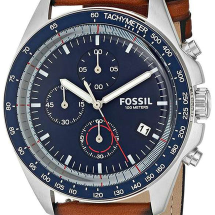 Fossil Sport 54 Chronograph Quartz Tachymeter CH3039 Men's Watch