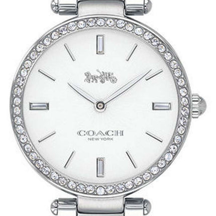 Coach Audrey Crystal Accents Stainless Steel Quartz 14503366 Womens Watch
