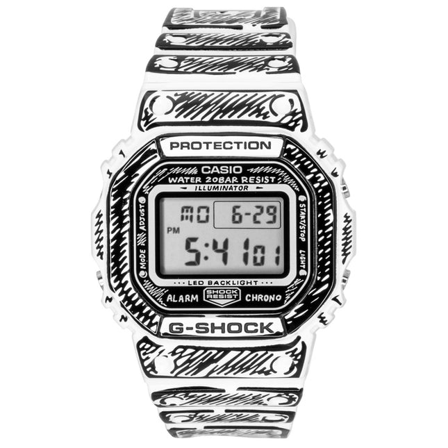 Casio G-Shock Digital Resin Strap Quartz DW-5600JV-7 200M Men's Watch