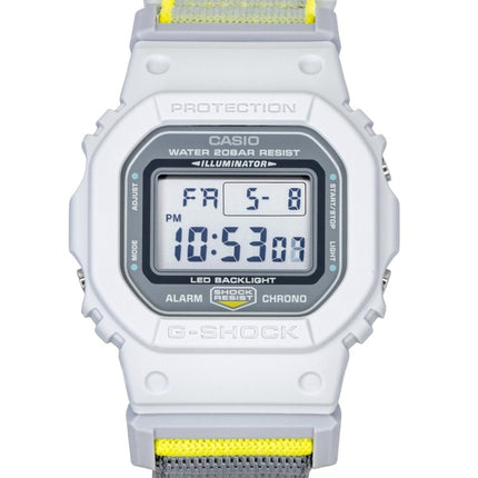 Casio G-Shock Textile Strap Digital Quartz DW-5600MNC-7A8 200M Men's Watch