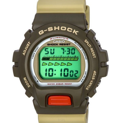 Casio G-Shock Digital Vintage Product Series Resin Strap Quartz DW-6600PC-5 DW6600PC-5 200M Men's Watch