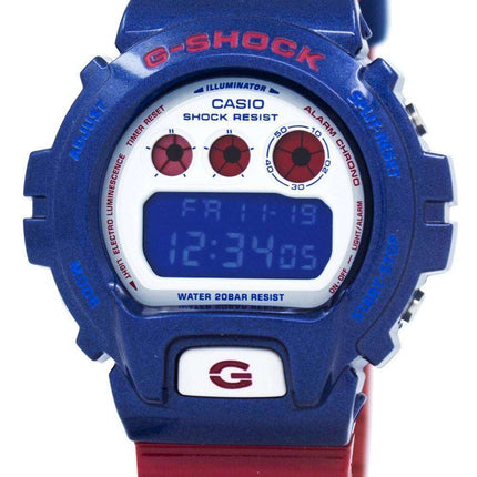 Casio G-Shock Blue And Red Series Digital DW-6900AC-2 DW6900AC-2 Men's Watch