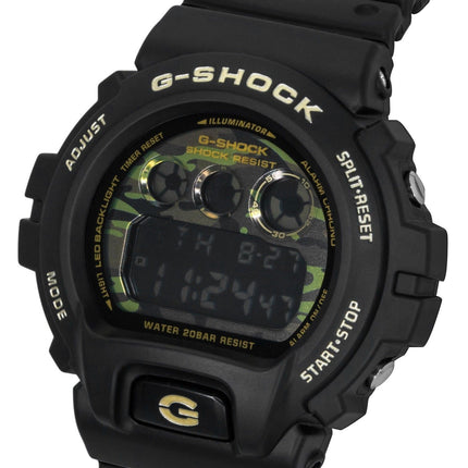Casio G-Shock Digital Resin Strap Quartz DW-6900CF-1 200M Men's Watch