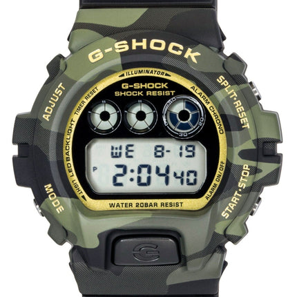 Casio G-Shock Digital Resin Strap Quartz DW-6900CMG-3 200M Men's Watch