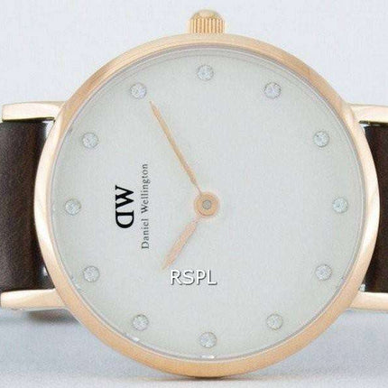 Daniel Wellington Classy Bristol Quartz Crystal Accent DW00100062 (0903DW) Women's Watch