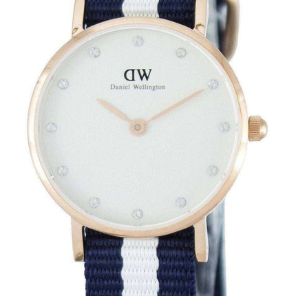 Daniel Wellington Classy Glasgow Quartz Crystal Accent DW00100066 (0908DW) Women's Watch
