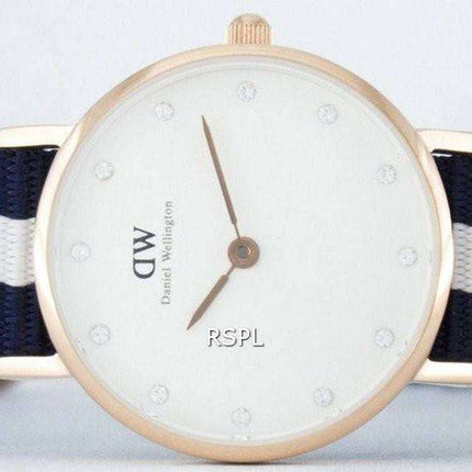 Daniel Wellington Classy Glasgow Quartz Crystal Accent DW00100066 (0908DW) Women's Watch