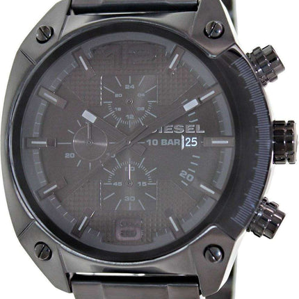 Diesel Advanced Chronograph Black Dial Ion Plated DZ4223 Men's Watch