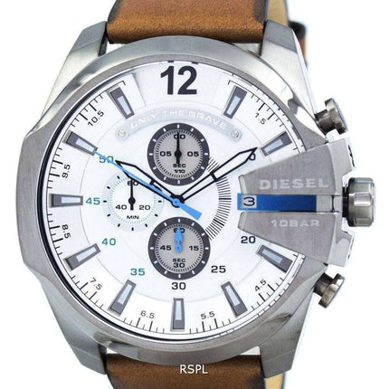 Diesel Mega Chief Quartz Chronograph Gunmetal IP DZ4280 Men's Watch