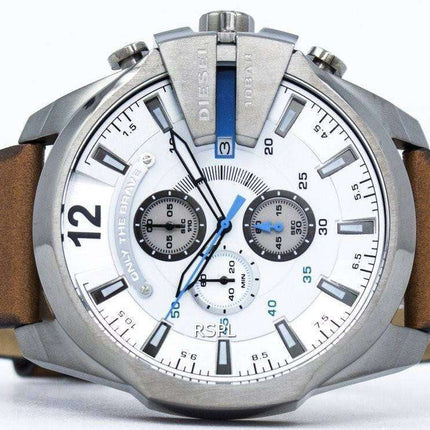 Diesel Mega Chief Quartz Chronograph Gunmetal IP DZ4280 Men's Watch