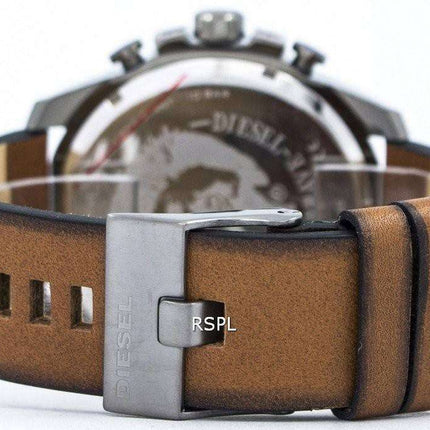Diesel Mega Chief Quartz Chronograph Gunmetal IP DZ4280 Men's Watch