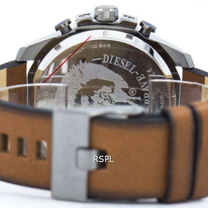 Diesel Mega Chief Quartz Chronograph Gunmetal IP DZ4280 Men's Watch