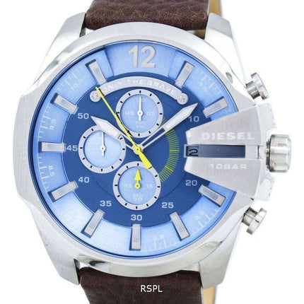 Diesel Mega Chief Chronograph Blue Dial DZ4281 Men's Watch
