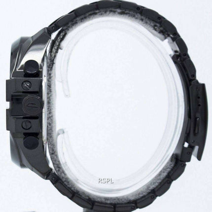 Diesel Mega Chief Quartz Chronograph Black IP DZ4283 Men's Watch