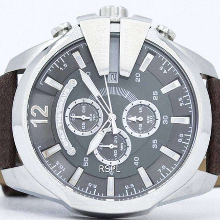 Diesel Mega Chief Chronograph Grey Dial DZ4290 Men's Watch