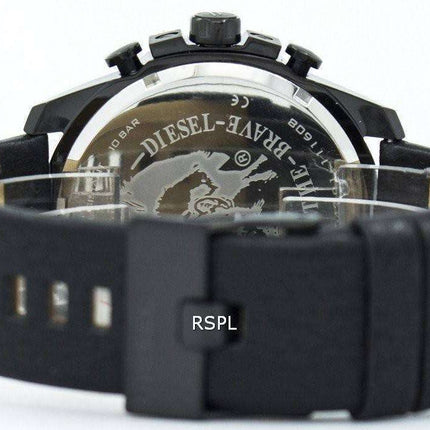 Diesel Mega Chief Chronograph Black Dial 100M DZ4291 Men's Watch