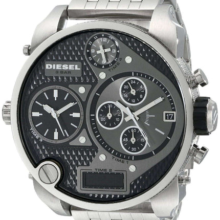 Diesel Chronograph Black Multi Dial Ana-Digi Display DZ7221 Men's Watch