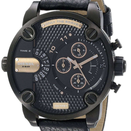 Diesel Little Daddy 2-Time Zone Chronograph DZ7291 Men's Watch