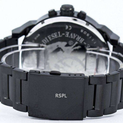 Diesel Mr. Daddy 2.0 Oversized Chronograph Black Dial DZ7312 Men's Watch