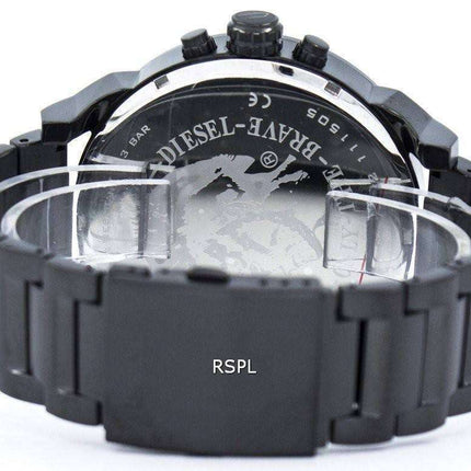 Diesel Mr. Daddy 2.0 Oversized Chronograph Black Dial DZ7312 Men's Watch