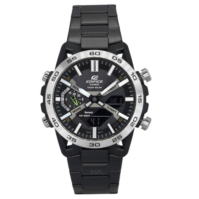 Casio Edifice Sospensione Analog Digital Smartphone Link Tough Solar ECB-2000DD-1A 100M Men's Watch