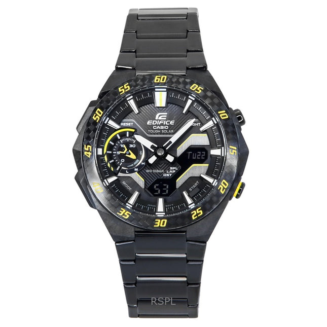 Casio Edifice Windflow Analog Digital Smartphone Link Black Dial Tough Solar ECB-2200RC-1A9 100M Men's Watch