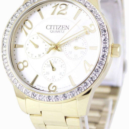 Citizen Quartz Swarovski Crystals ED8122-59A Women's Watch