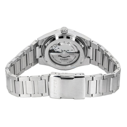Casio Edifice Analog Stainless Steel Black Dial Automatic EFK-110D-1A 100M Men's Watch