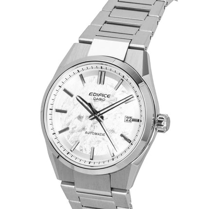 Casio Edifice Analog Stainless Steel Silver Dial Automatic EFK-110D-7A 100M Men's Watch