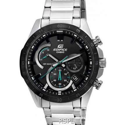 Casio Edifice Standard Chronograph Analog Quartz EFR-573DB-1A EFR573DB-1 100M Mens Watch