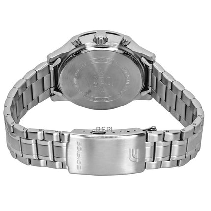 Casio Edifice Analog Chronograph Stainless Steel Black Dial Quartz EFR-575D-1A 100M Men's Watch