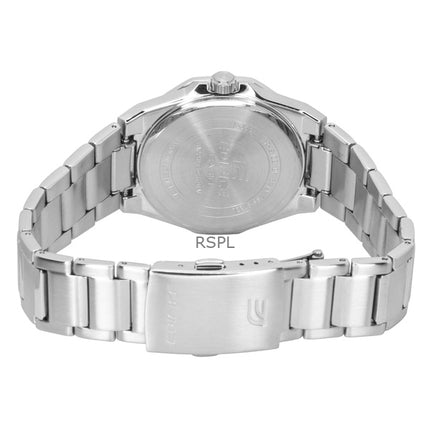 Casio Edifice Analog Stainless Steel Silver Dial Quartz EFR-S108DE-8AV 100M Men's Watch