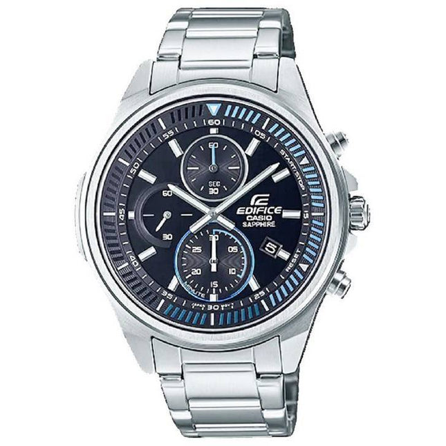 Casio Edifice Chronograph Analog Stainless Steel Quartz EFR-S572D-1A EFRS572D-1 100M Mens Watch
