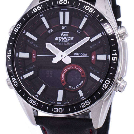 Casio Edifice Alarm Analog Digital Quartz EFVC100L-1AV EFV-C100L-1AV Men's Watch
