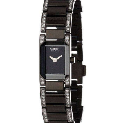 Citizen Eco-Drive Silhouette Swarovski Crystals EG2777-53E Women's Watch