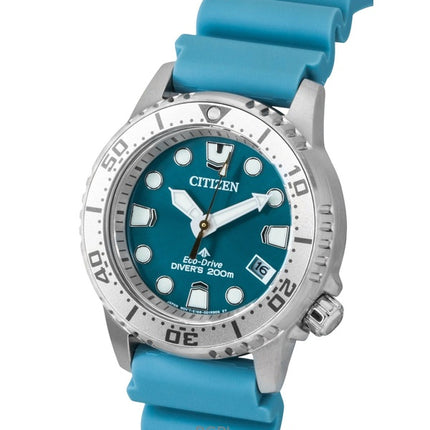 Citizen Promaster Polyurethane Strap Blue Dial Eco-Drive  Diver's EO2027-09L 200M Women's Watch