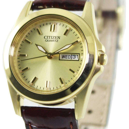 Citizen Quartz Gold Tone EQ0562-03P Women's Watch