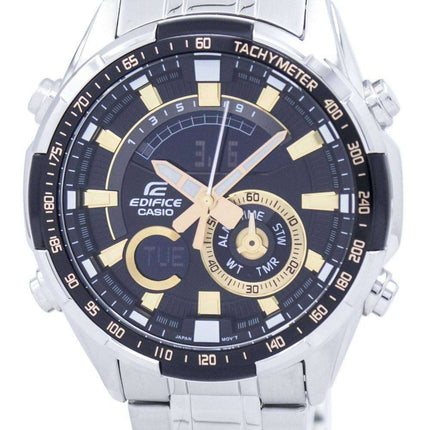Casio Edifice Chronograph Tachymeter Analog Digital ERA-600D-1A9V ERA600D-1A9V Men's Watch