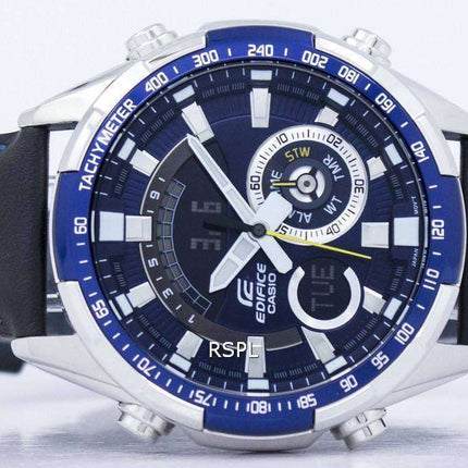 Casio Edifice Chronograph Tachymeter Analog Digital ERA-600L-2AV ERA600L-2AV Men's Watch