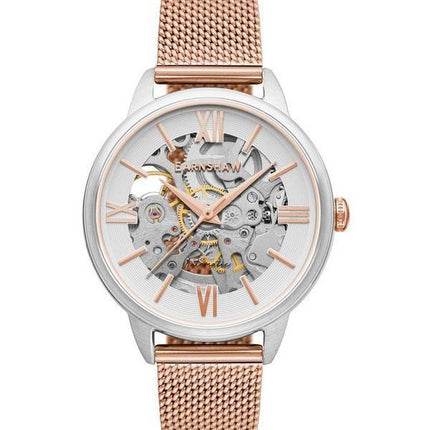 Thomas Earnshaw Anning Skeleton Dial Automatic ES-8152-77 Womens Watch